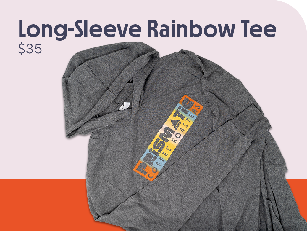 Faded Rainbow Long-sleeve Tee